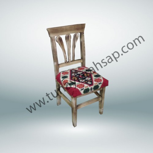 s0089 Yörük 4 Ahşap Sandalye